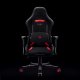 Diablo Chairs Poduszka lędźwiowa do fotela Diablo X-Starter, czarno-czerwona 5