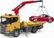 Bruder Laweta pomocy drogowej z autem RoadsterScania Super 560R (03552) 7