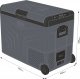 Lodówka turystyczna Yolco TCX50 Carbon 50 l 9
