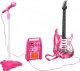 Kruzzel Gitara + Mikrofon + Wzmacniacz Róż 22407 2