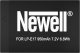 Akumulator Newell NEWELL Ładowarka dwukanałowa DL-USB-C i dwa akumulatory LP-E17 do Canon 7