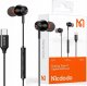 Słuchawki Mcdodo Z mikrofonem dokanałowe USB-C DAC czarne 1