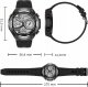 Smartwatch Wenom SMARTWATCH MĘSKI ZEGAREK FUNKCJA GPS ROZMOWY CIŚNIENIE 650mAh SMART WATCH 9
