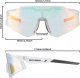 RockBros Okulary rowerowe Rockbros SP291 fotochromowe UV400 - białe 2