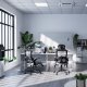 Krzesło biurowe Diablo Chairs V-Light Szare 13