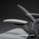 Krzesło biurowe Diablo Chairs V-Light Szare 7