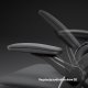 Krzesło biurowe Diablo Chairs V-Light Czarne 9