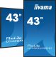 Monitor iiyama ProLite LH4365UHSB-B1 5