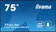 Monitor iiyama ProLite LH7565UHSB-B1 1