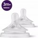 Philips Smoczek do butelki Avent Natural Response 3m+ 1