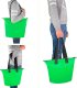 Hurtel Wodoodporna torba 11L PVC - zielona 4