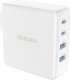 Ładowarka Dudao Szybka ładowarka sieciowa GaN 100W 2 x USB-C / 2 x USB Dudao A100EU - biała 7
