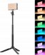 Apexel LED 140 Rgb / 3100 Mah 1/4"" Iso + Statyw + Głowica 3D (APL-FL07) 6