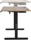 Biurko SENSE7 Nojo Wenge 140 cmx70 cm Black Oak 7