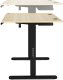 Biurko SENSE7 Nojo Sosna 140 cmx70 cm Black Pine 7