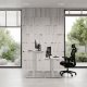 Biurko SENSE7 Nojo Białe 140 cmx70 cm White 3