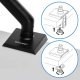 SENSE7 Uchwyt biurkowy na monitor 17"-32" HANG 6