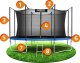 Trampolina ogrodowa Neo-Sport NS-13W241 z siatką wewnętrzną 13 FT 404 cm 11