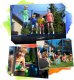 Trampolina ogrodowa Neo-Sport NS-13W241 z siatką wewnętrzną 13 FT 404 cm 7