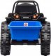 Milly Mally Milly Mally Pojazd na akumulator Traktor z przyczepą Farmer Blue 3