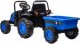Milly Mally Milly Mally Pojazd na akumulator Traktor z przyczepą Farmer Blue 4