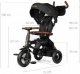 Qplay Qplay Rowerek Trójkołowy Rito Deluxe Rubber Black 12