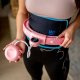 One Fitness Hula hop z obciążnikiem + licznik fh02 różowe 14