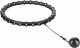 HMS HHW11 PLUS SIZE HULA HOP BLACK Z WYPUSTKAMI I OBCIĄŻNIKIEM 1