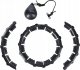 HMS HHW11 PLUS SIZE HULA HOP BLACK Z WYPUSTKAMI I OBCIĄŻNIKIEM 13