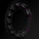 HMS HHW11 PLUS SIZE HULA HOP BLACK Z WYPUSTKAMI I OBCIĄŻNIKIEM 15