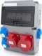 ELS Elektrotechnika Rozdzielnica budowlana 32A/5P + 16A/5P + 4*GS 230V + zabezpieczenia + różnicówka, 11NO42C11C1F 4