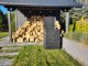 Prosperplast PROSPERPLAST KOMPOSTOWNIK 280L ANTRACYT COMPOGREEN WOODY 11