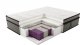 Hilding Materac Otello DeLuxe Edition by hybrydowy ROZMIAR: 200x200 cm, POKROWIEC: Modern 1