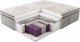 Hilding Materac Otello DeLuxe Edition by hybrydowy ROZMIAR: 200x200 cm, POKROWIEC: Baroque 1