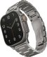 Uniq UNIQ pasek Osta Apple Watch 42/44/45/ 49mm Series 1/2/3/4/5/6/7/8/9/SE/SE2/Ultra/Ultra 2 Stainless Steel srebrny/titanium silver 9