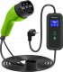 Ładowarka Qoltec Mobilna 2w1 Typ2 | 3.5kW | 230V | SCHUKO 16A | Wi-fi | LCD | Przenośna | Wallbox | 5m (52476) 1