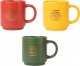Harry Potter - Zestaw kubków ceramicznych ze stojakiem 300 ml 4 szt. Hogwart Houses 1