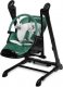 Caretero KRZESEŁKO + HUŚTAWKA INDIGO BLACK GREEN 19