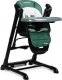Caretero KRZESEŁKO + HUŚTAWKA INDIGO BLACK GREEN 21