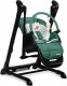 Caretero KRZESEŁKO + HUŚTAWKA INDIGO BLACK GREEN 22
