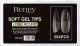 Reney Cosmetics Tipsy formy akrylowe przezroczyste do paznokci Reney RX-105 504 szt 1