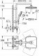Grohe Grohe zestaw prysznicowy z baterią termostatyczną Tempesta System 250 Cube czarny mat 266892431 2