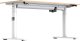 Ultradesk Biurko dla dzieci, elektycznie regulowany, 120X60 cm, 55-81 cm, PULSAR, biały, ULTRADESK 8