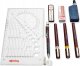 Rotring ROTRING isograph College Set - zestaw 3 0,25 / 0,35 / 0,5 2