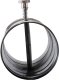 Alfa Forni Alfa Forni Butterfly Valve 150 mm Diameter Stainless Steel 4