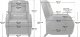 Cougar Sofa Cougar Ranger S Black/Orange 8