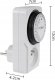 GreenBlue Włącznik czasowy - timer mechaniczny GreenBlue, 48 programów, max. obciążenie 16A, IP20, GB360 E 7