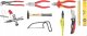 Zestaw narzędzi Wera Wera 2go SHK 1 tool set for sanitary, heating and air conditioning technology, tool set (black, 36 pieces) 11