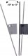 Maclean Uchwyt do telewizora lub monitora Maclean, max. VESA 200x200, 23-43", 30kg, czarny, MC-414 9