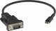 Kabel USB Vision Professional installationstauglicher Adapter USB-C zu Serial RS-232 - 30 JAHRE GARANTIE - funktioniert mit Mac und PC - im Standard-COM-Port installiert - 480 Mbit/s - Spannung bis 5 V - unterstutzt alle Datensignale - USB-A 2.0 (M) zu 9- 1